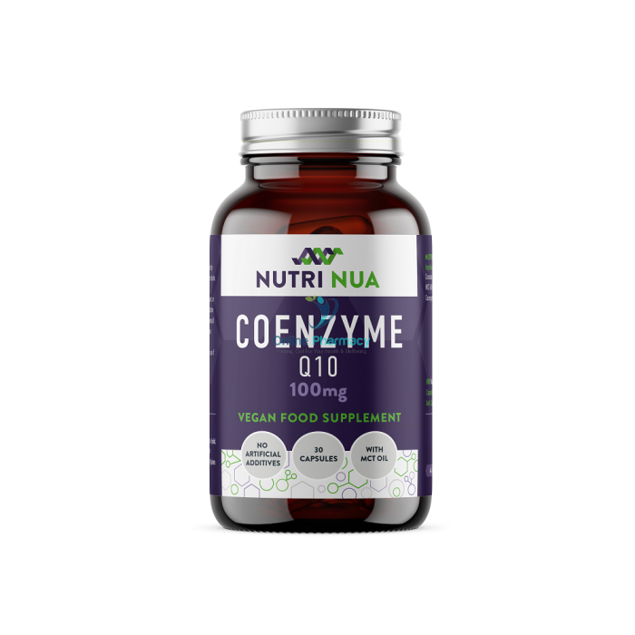 Nutri Nua Coenzyme Q10 100mg Vegan Capsules - 30 Pack - OnlinePharmacy