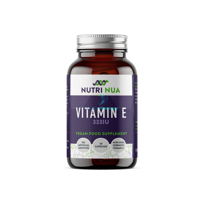 Nutri Nua Vitamin E 333IU Vegan Capsules - 30 Caps - OnlinePharmacy