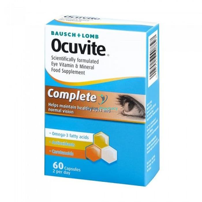 Ocuvite Complete Soft Gels - 60 Pack - OnlinePharmacy