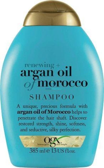 OGX Argan Oil of Morocco Shampoo - 385ml - OnlinePharmacy
