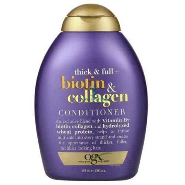 Ogx Biotin & Collagen Conditioner - 385Ml Shampoo