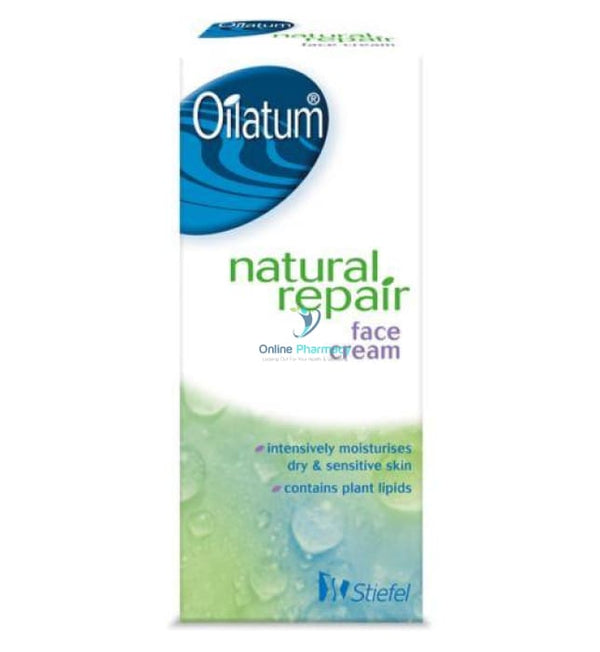Oilatum Natural Repair Face Cream- Moisturizing Lotion For Sensitive Skin - OnlinePharmacy