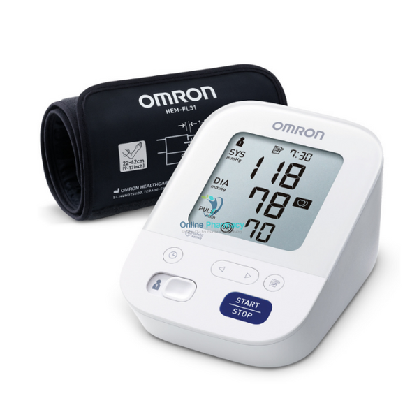 Omron M3 Comfort Blood Pressure Monitor - 1 Pack - OnlinePharmacy