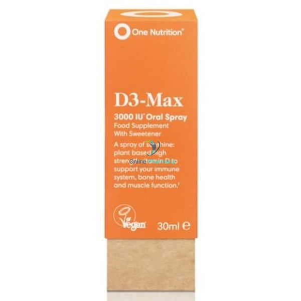 One Nutrition D3-Max Vitamin D3 Oral Spray - 30ml - OnlinePharmacy