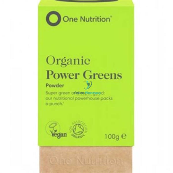 One Nutrition Organic Powergreens Powder - 100g - OnlinePharmacy