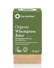 One Nutrition Organic Wheatgrass Juice - 90 Caps