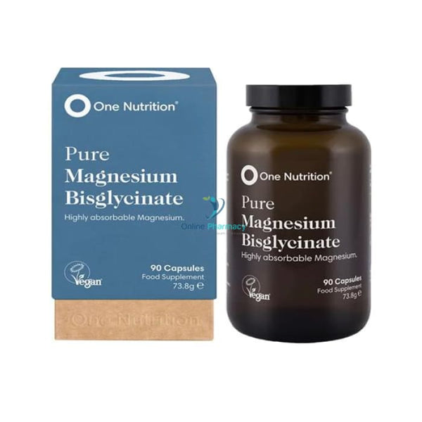 One Nutrition Pure Magnesium Bisglycinate - 90 Capsules