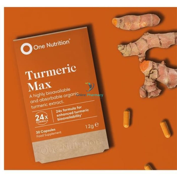 One Nutrition Turmeric Max - 30 Caps - OnlinePharmacy