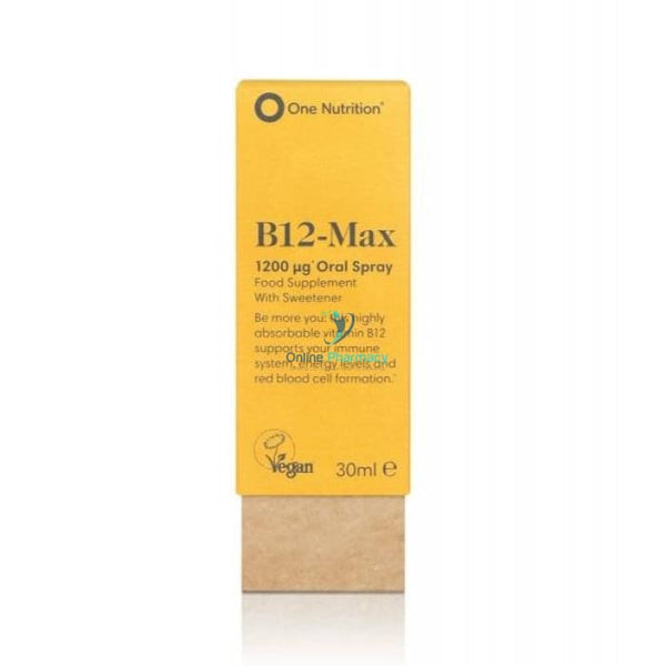One Nutrition Vitamin B12 Max Oral Spray - 30ml - OnlinePharmacy
