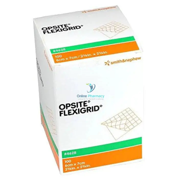 Opsite Flexigrid Dressing - 6cm x 7cm (100 Pack) - OnlinePharmacy