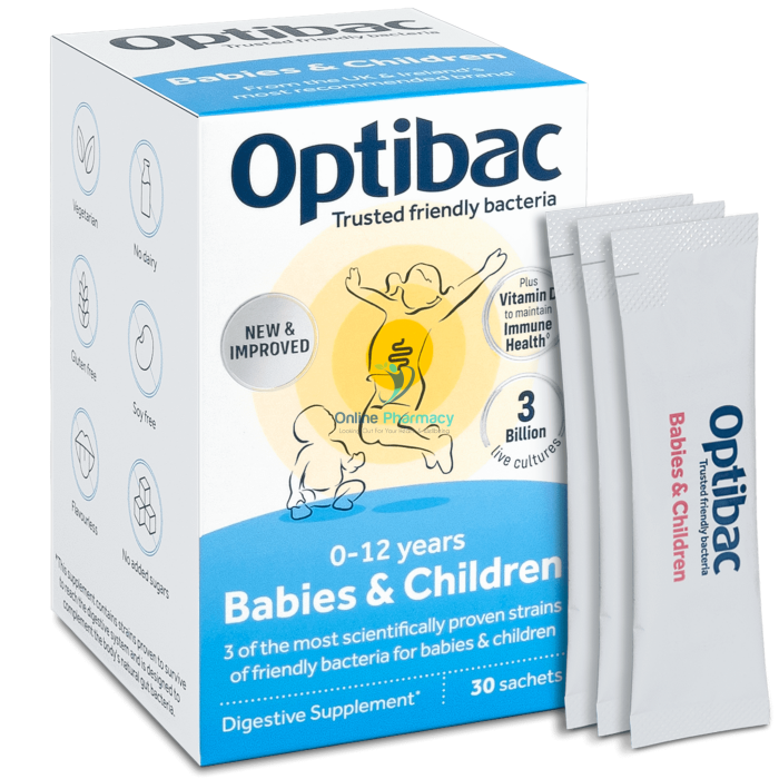 Optibac For Babies & Children - 10/30 Sachets - OnlinePharmacy
