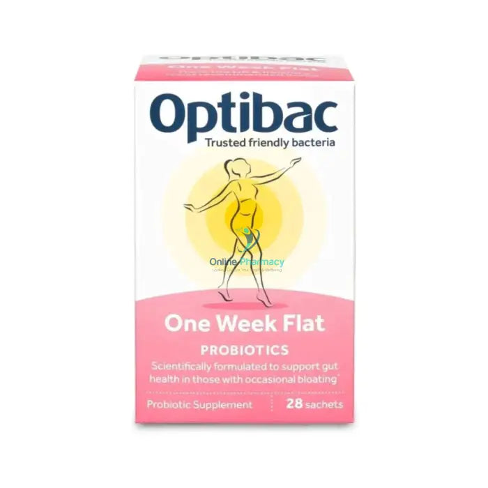 Optibac One Week Flat Course - 7/28 Sachets Probiotics & Digestive Health