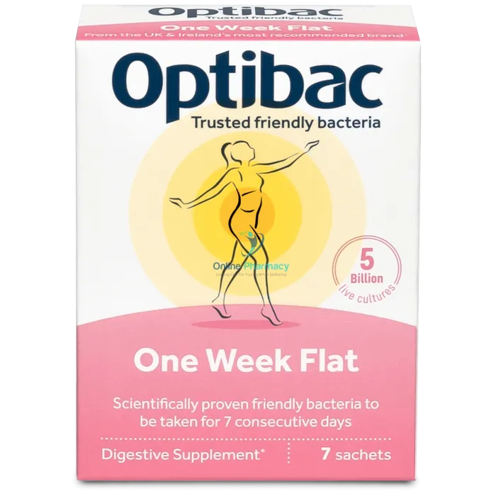 Optibac One Week Flat Course - 7/28 Sachets - OnlinePharmacy