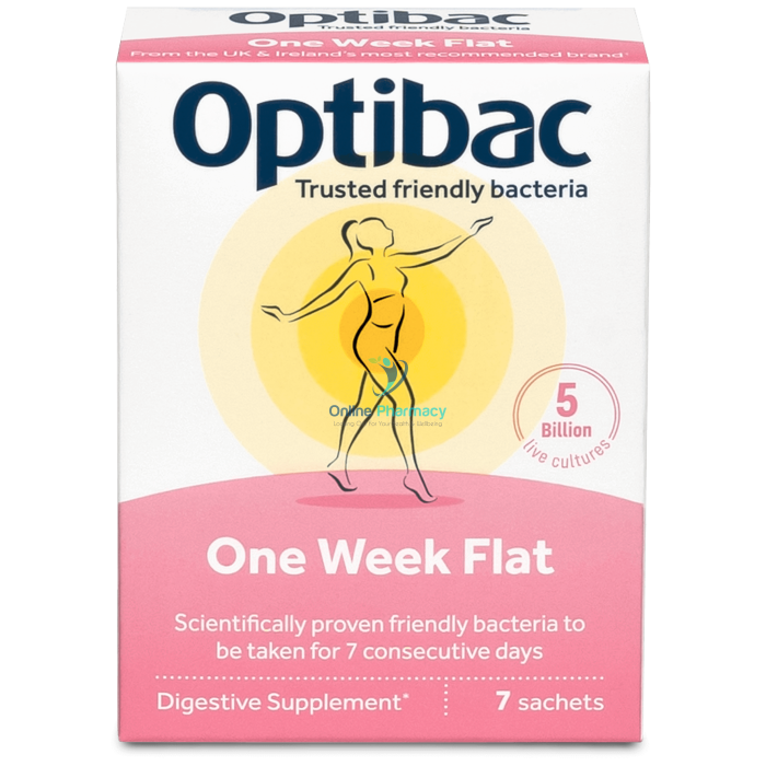 Optibac One Week Flat Course - 7/28 Sachets - OnlinePharmacy