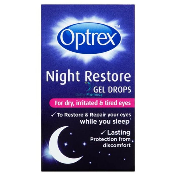 Optrex Night Restore Gel Drops - 10ml - OnlinePharmacy