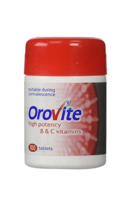 Orovite High Potency B & C Vitamin Tablets - 100 Pack - OnlinePharmacy