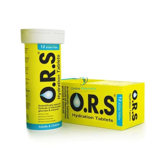 ORS Lemon Flavour - 12 Pack