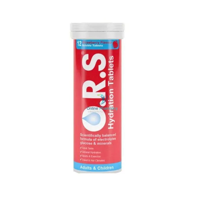 ORS Strawberry Flavour - 12 Pack