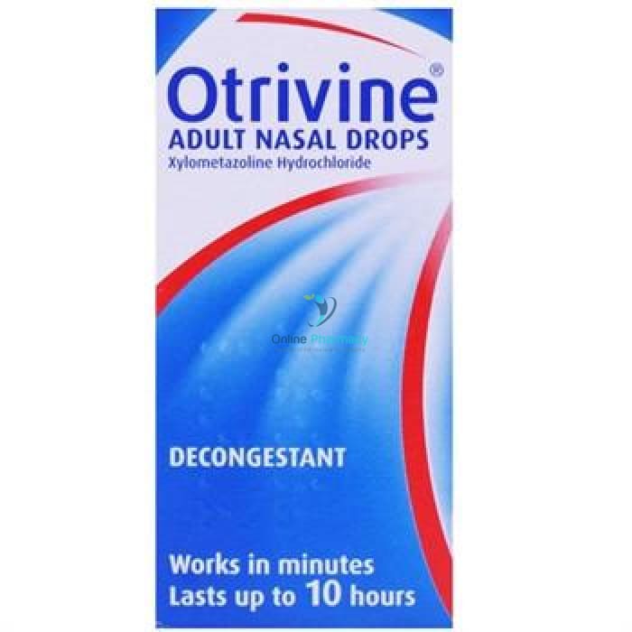 Otrivine Adult Nasal Drops - 10ml - OnlinePharmacy