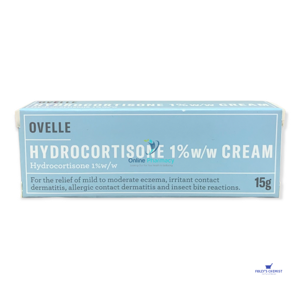 Ovelle Hydrocortisone 1% Cream - 15G Steroid