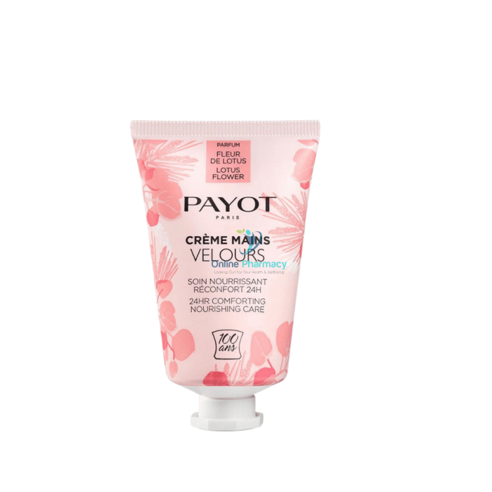 Payot Velvet Hand Cream Nourishing Care Lotus Flower 30Ml