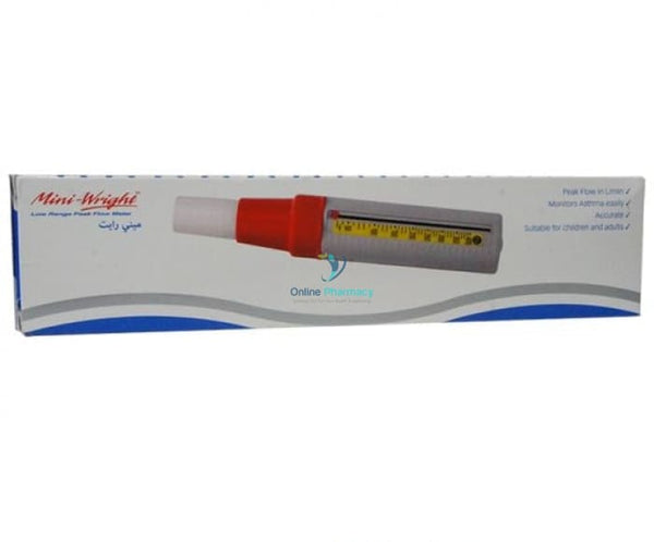 Peak Flow Meter Low Range - For Children And Compromised Adults - OnlinePharmacy