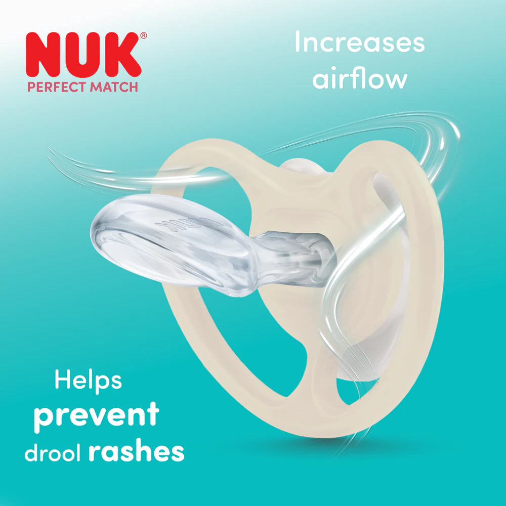 Nuk Perfect Match Air Soother Cat/Polar Bear - (18-36 Months)