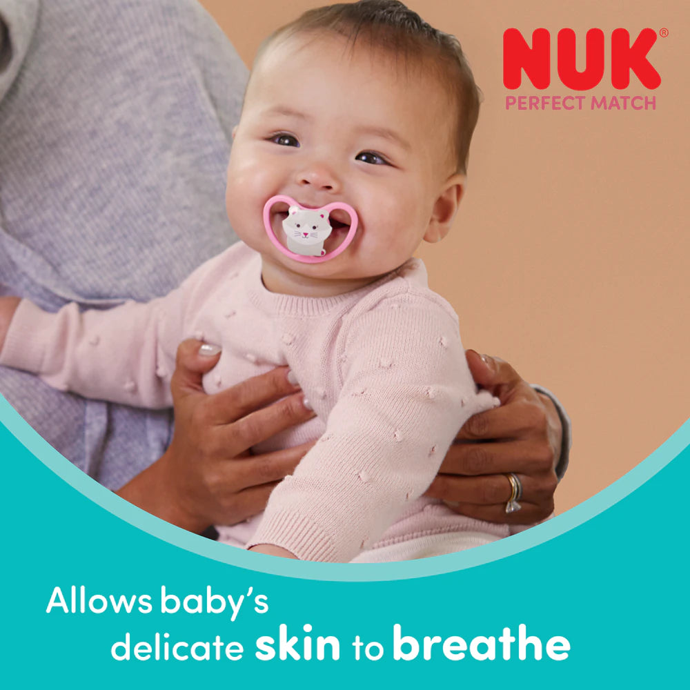 Nuk Perfect Match Air Soother Cat/Polar Bear - (18-36 Months)