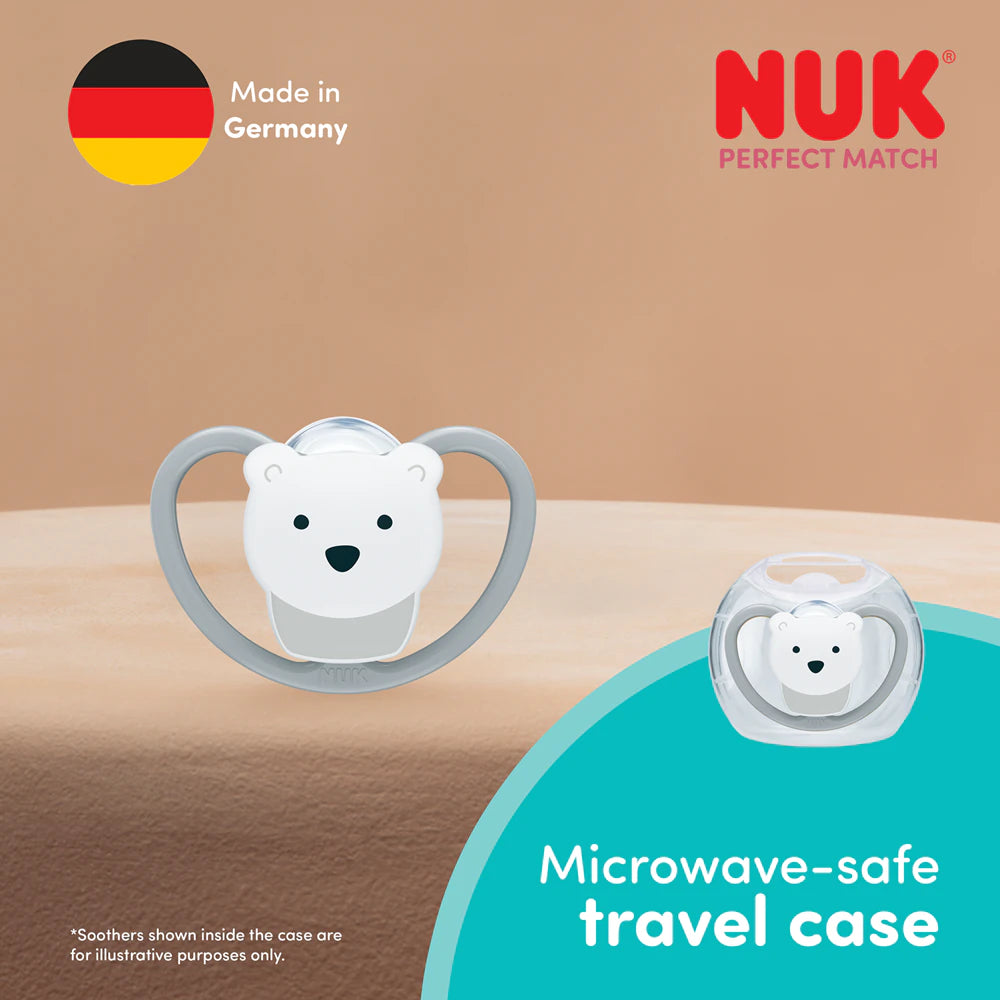 Nuk Perfect Match Air Soother Cat/Polar Bear - (18-36 Months)