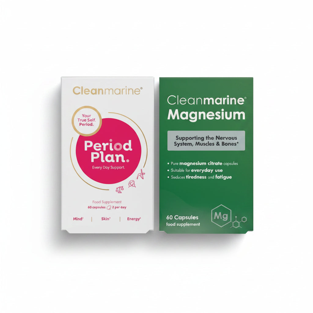 Cleanmarine For Women & Magnesium Twin Pack