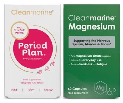 Cleanmarine For Women & Magnesium Twin Pack