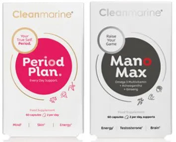Cleanmarine Period Plan & ManoMax Twin Pack