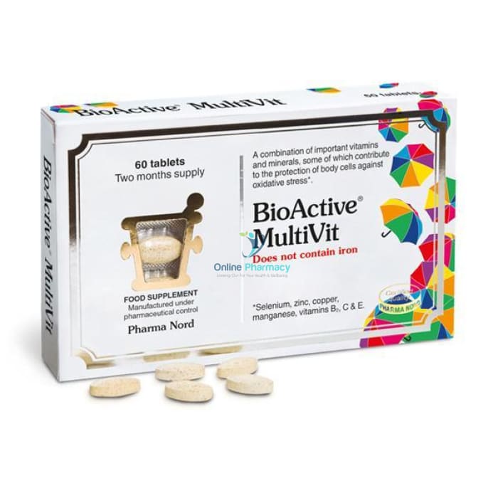 Pharma Nord BioActive Multivit Tablets - 60 Pack - OnlinePharmacy