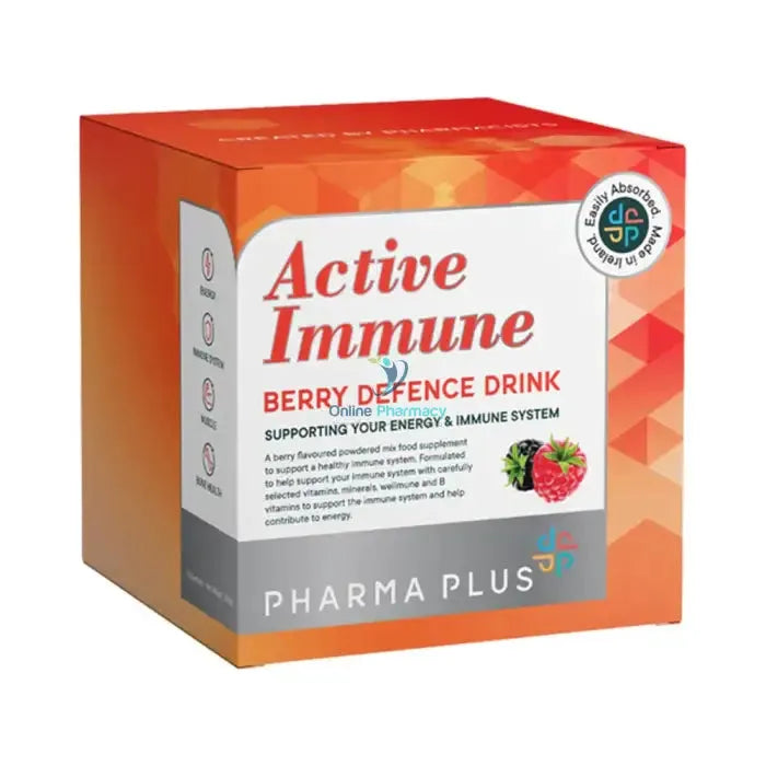 Pharma Plus Active Immune Berry Defence - 30 Sachets Support Vitamin