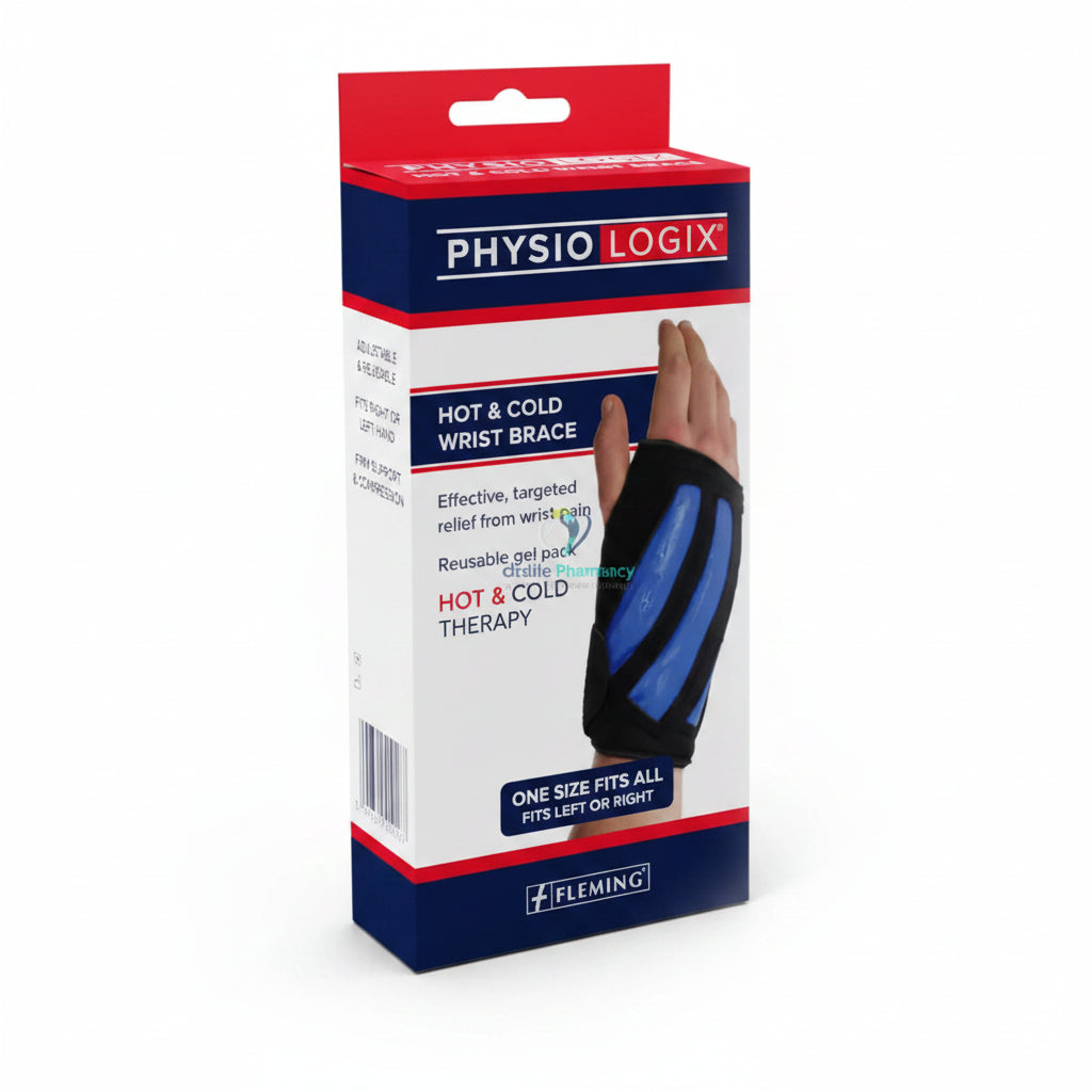 Physiologix Hot/Cold Reusable Wrist Brace First Aid
