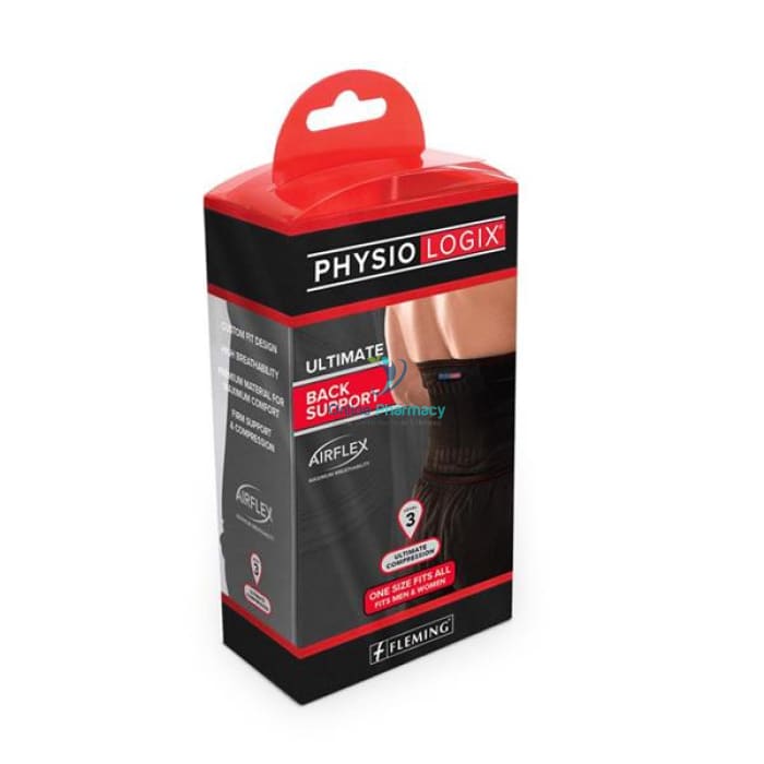 Physiologix Ultimate Back Support - One Size Fits All First Aid