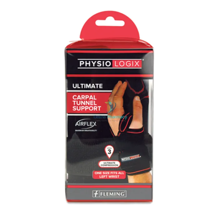 Physiologix Ultimate Carpal Tunnel Wrist Support - One Size Fits All - OnlinePharmacy