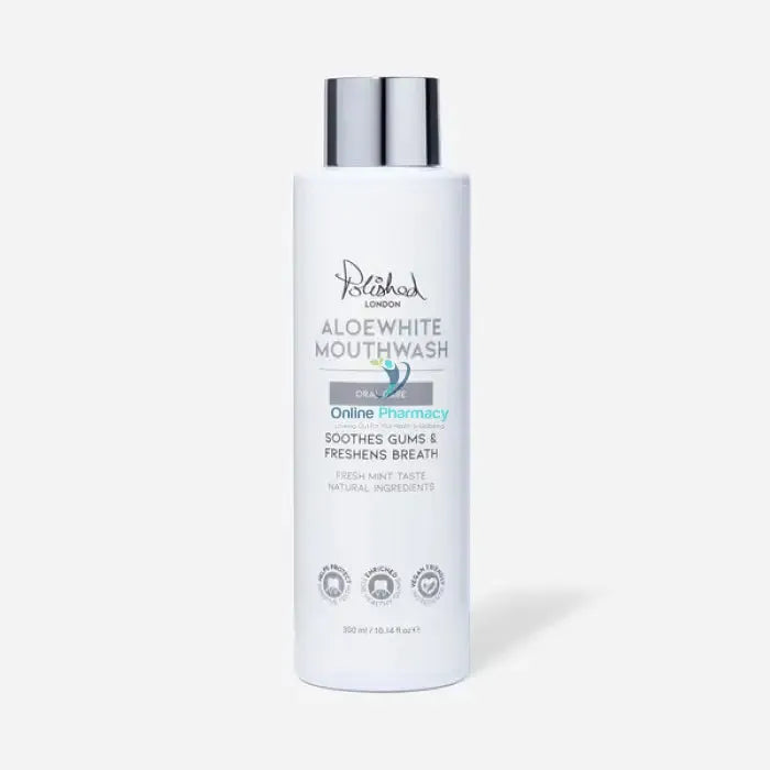 Polished London Aloe White Mouthwash 300Ml