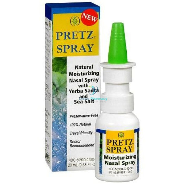 Pretz Nasal Spray- Moisturizing Spray For Sinus Relief - OnlinePharmacy
