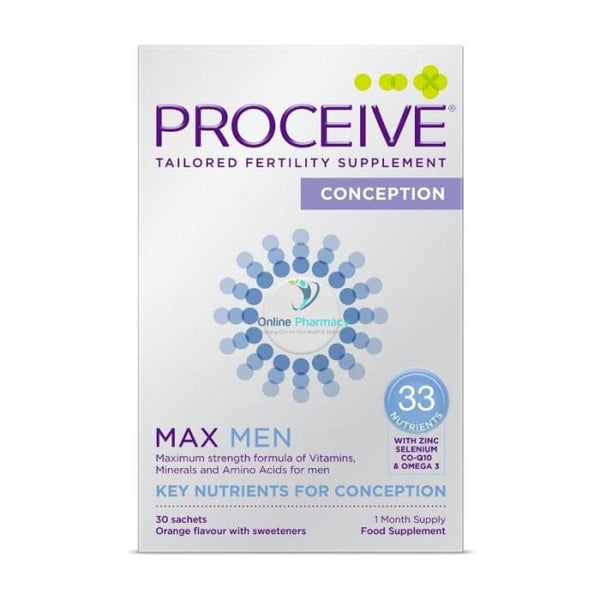 Proceive Max Men Advanced Fertility Supplement - 30 Sachets - OnlinePharmacy