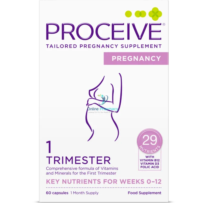 Proceive Pregnancy First Trimester (T1) - 60 Capsules