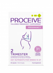 Proceive Pregnancy Second Trimester (T2) - 60 Capsules