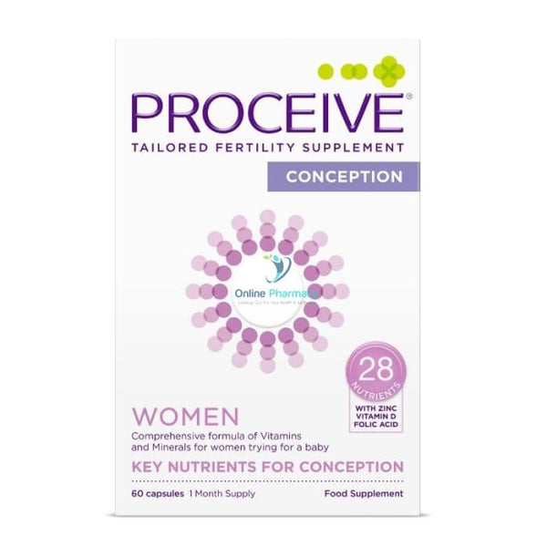 Proceive Women Advanced Fertility Supplement - 60 capsules - OnlinePharmacy