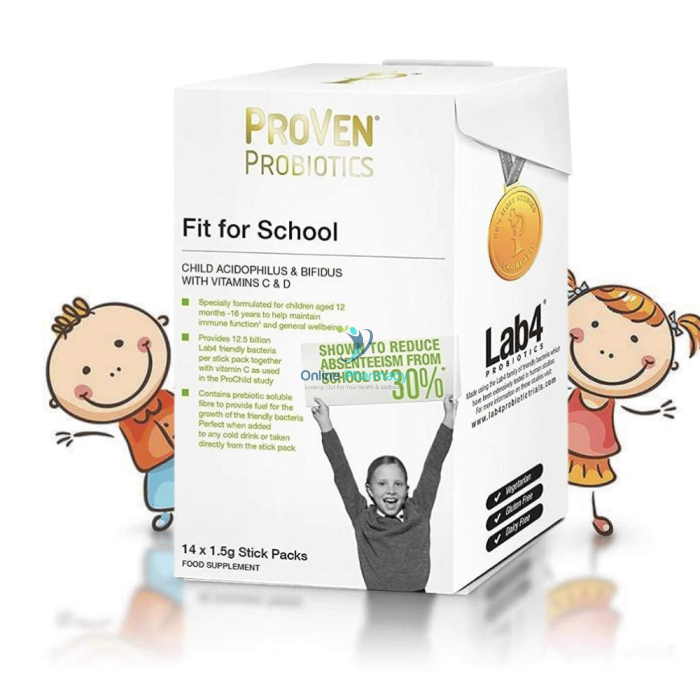 ProVen Probiotics Fit for School Powder - 14/28 Pack