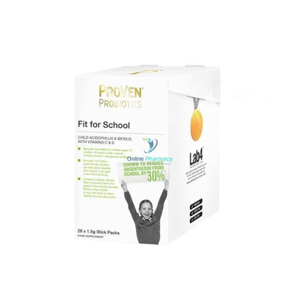 ProVen Probiotics Fit for School Powder - 14/28 Pack - OnlinePharmacy