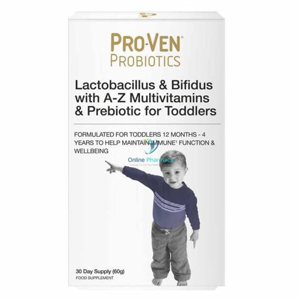 ProVen Probiotics Lactobacillus & Bifidus for Toddlers - 30 Days Supply - OnlinePharmacy