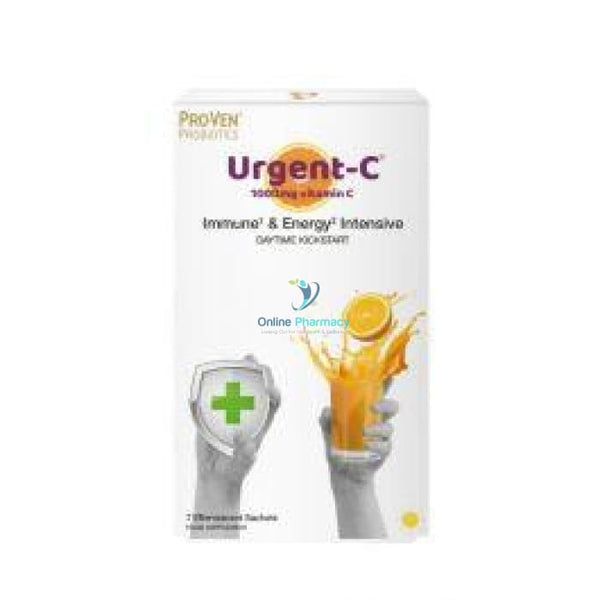 ProVen Probiotics Urgent-C Immune Intensive Day-Time Support - 7 Sachets - OnlinePharmacy