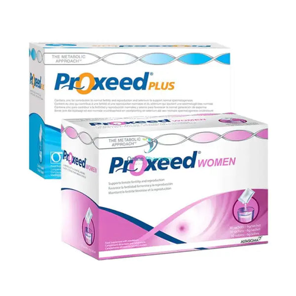 Proxeed Men & Women Inositol - 1 Month Bundle Fertility Supplements