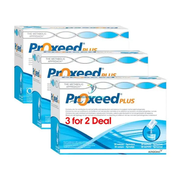 Proxeed Plus Fertility Sachets - 3 X 30 Pack (3 Month Supply) Supplements