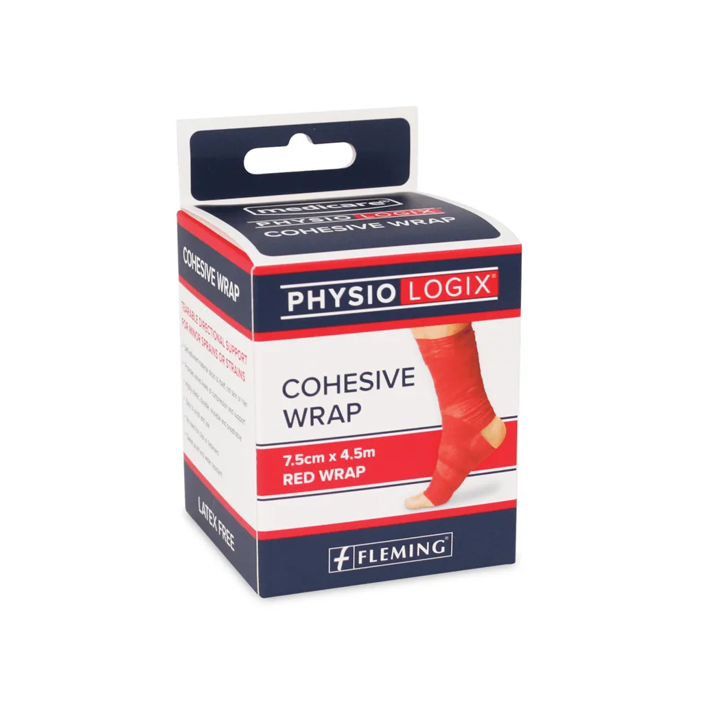 Physiologix Cohesive Wrap - 7.5cm x 4.5m